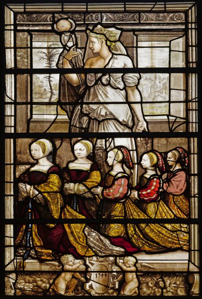 Vitrales de las Hijas del Condestable Anne de Montmorency de Ecole française
